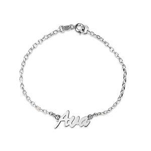 Exclusive Personalized Script Name Bracelet - Adjustable Size