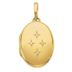 Victor Mayer 18K Gold Diamond Locket - 18K Yellow Gold