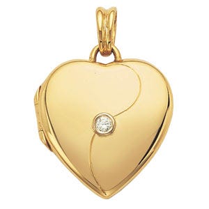 Victor Mayer 18K Gold Diamond Locket