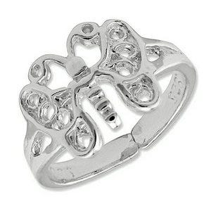 Sterling Silver Butterfly Toe Ring
