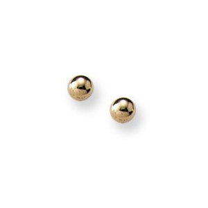 14K Yellow Gold Children's Stud Earrings