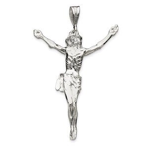 Sterling Silver Corpus (Crucified Christ) Pendant