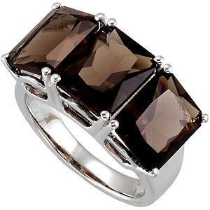 Sterling Silver Quartz Ring