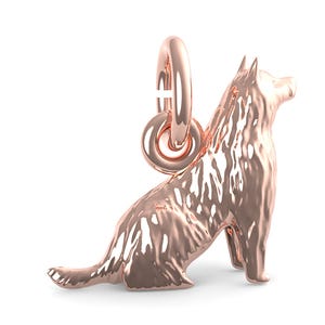 Sitting Terrier Dog Charm