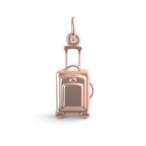 Rolling Suitcase Charm