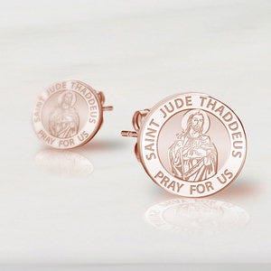Pair of Saint Jude Earrings