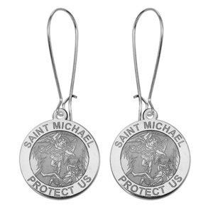 Saint Michael Earrings "EXCLUSIVE"