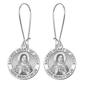 Sacred Heart of Jesus Earrings "EXCLUSIVE"