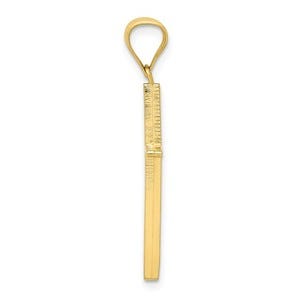 10k Cross Pendant