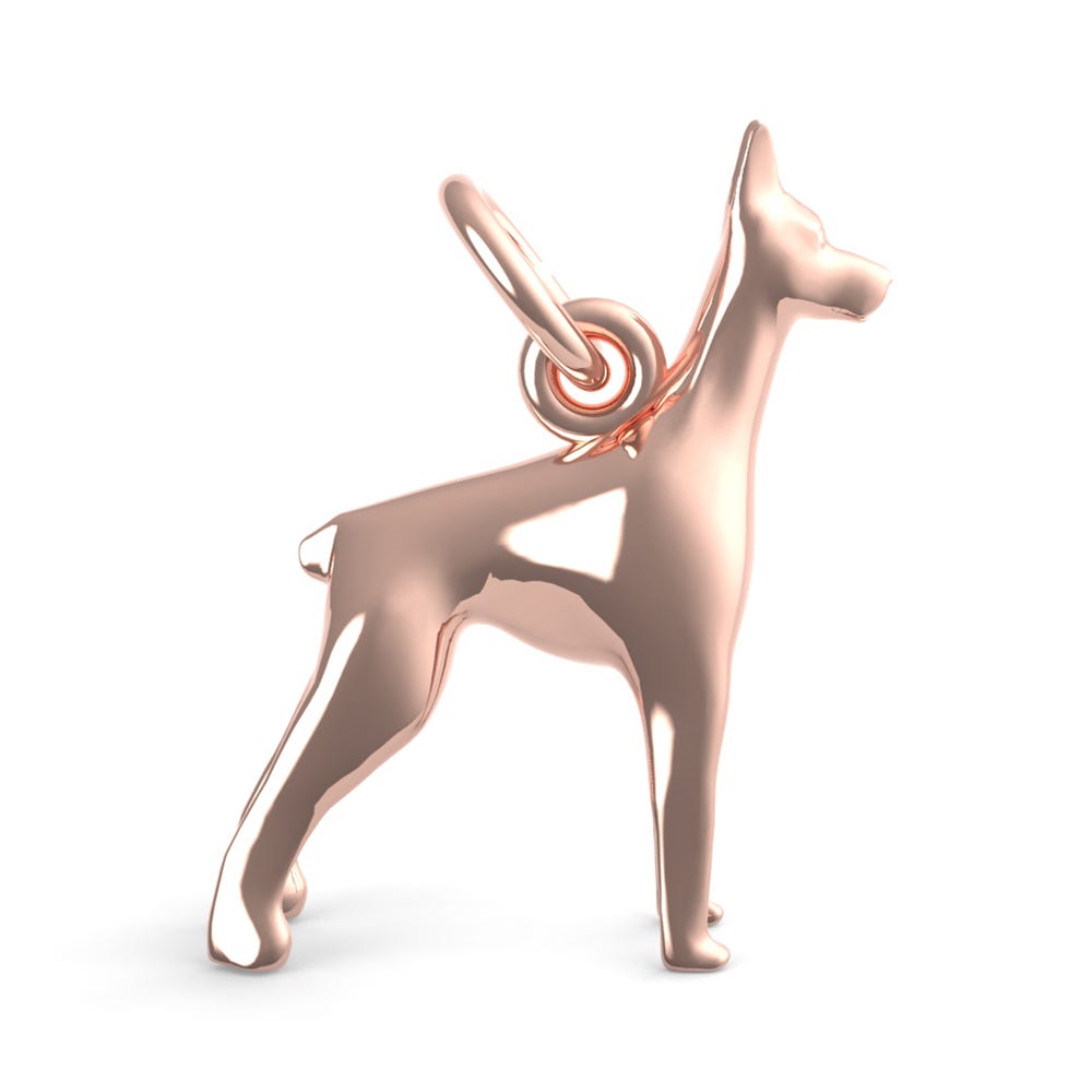 Doberman Dog Charm (0299)