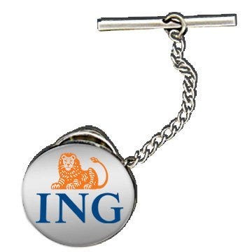 Round Tie Tack Logo Jewelry