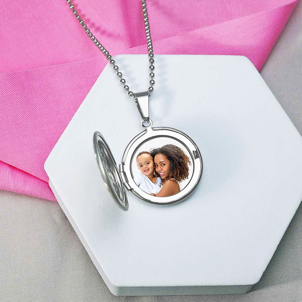 Evil Eye Color Round Locket