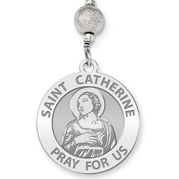 Saint Catherine of Alexandria Rosary Bracelet "EXCLUSIVE"