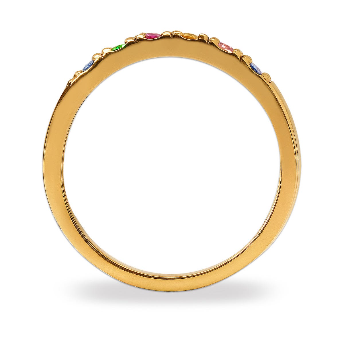 6 Birthstone Band