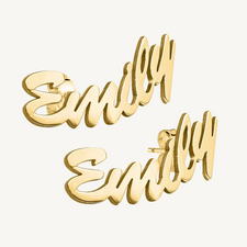 Name Earrings