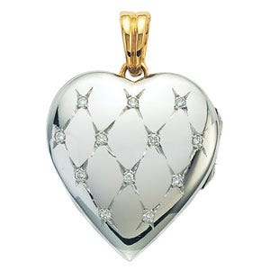 Victor Mayer 18K Gold Diamond Locket