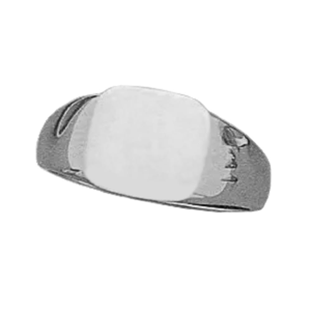 14K Gold Women's Square Signet Ring