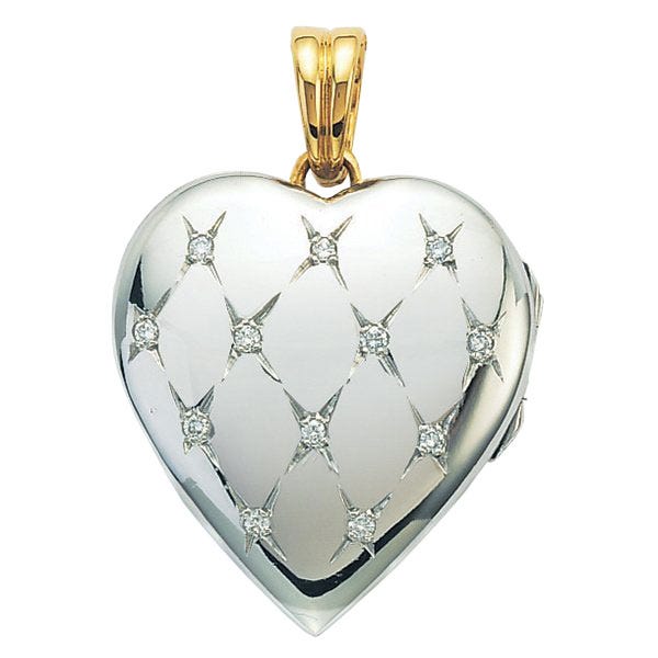 Victor Mayer 18K Gold Diamond Locket
