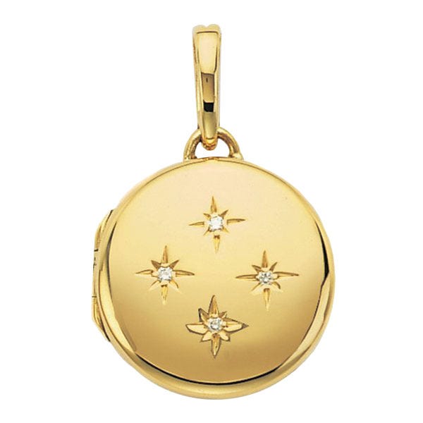 Victor Mayer 18K Gold Diamond Locket - 18K Yellow Gold