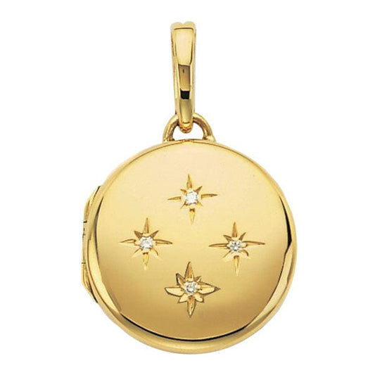 Victor Mayer 18K Gold Diamond Locket - 18K Yellow Gold