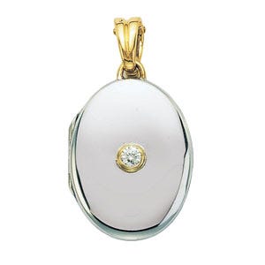 Victor Mayer 18K White Gold Diamond Locket - 18K White Gold