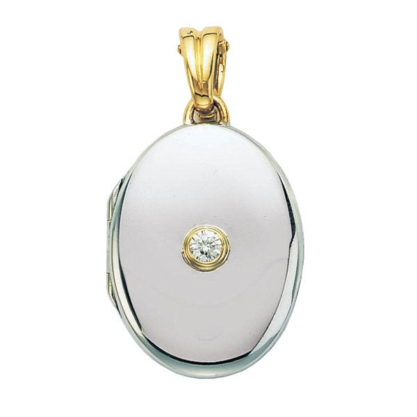 Victor Mayer 18K White Gold Diamond Locket - 18K White Gold