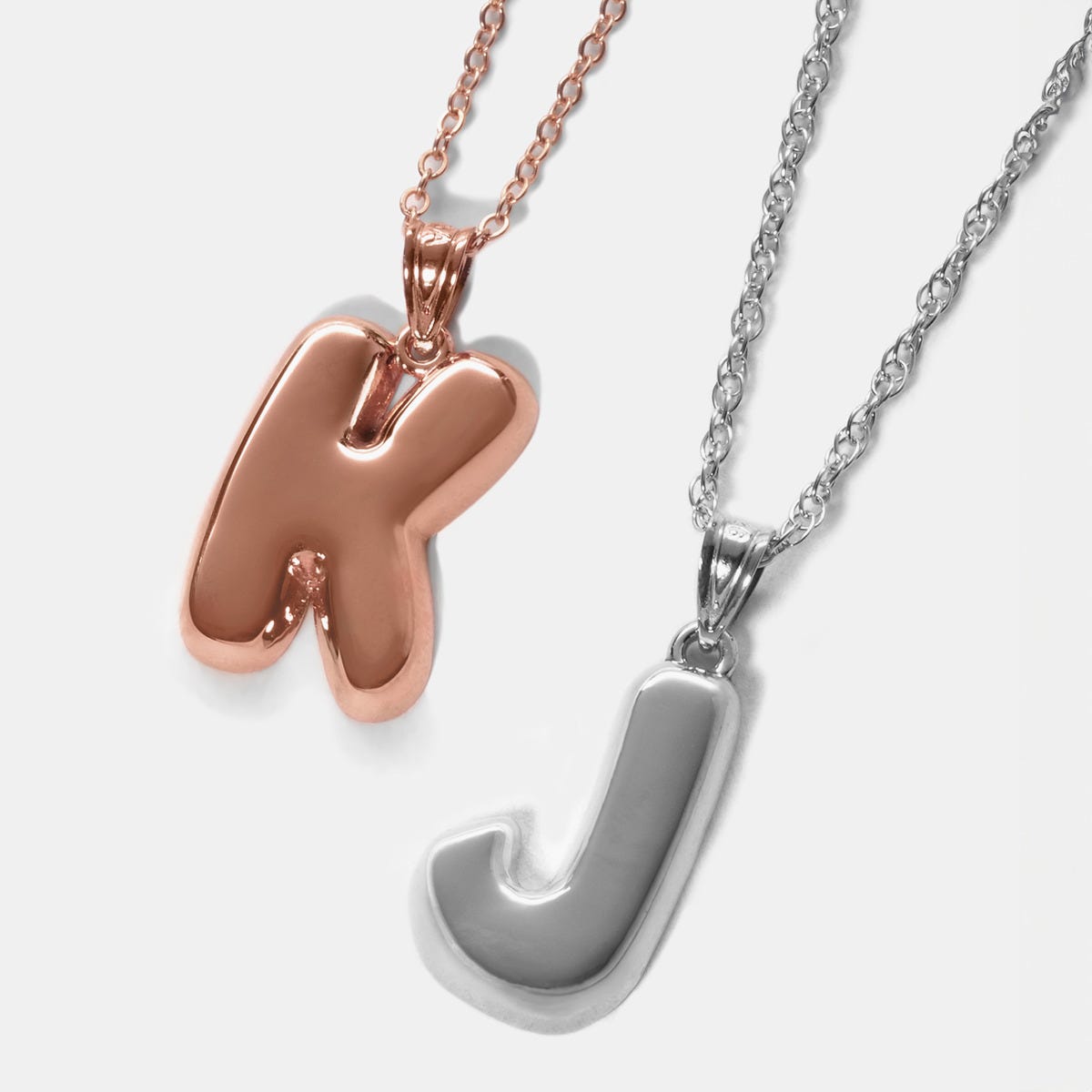Bubble Initial Pendant