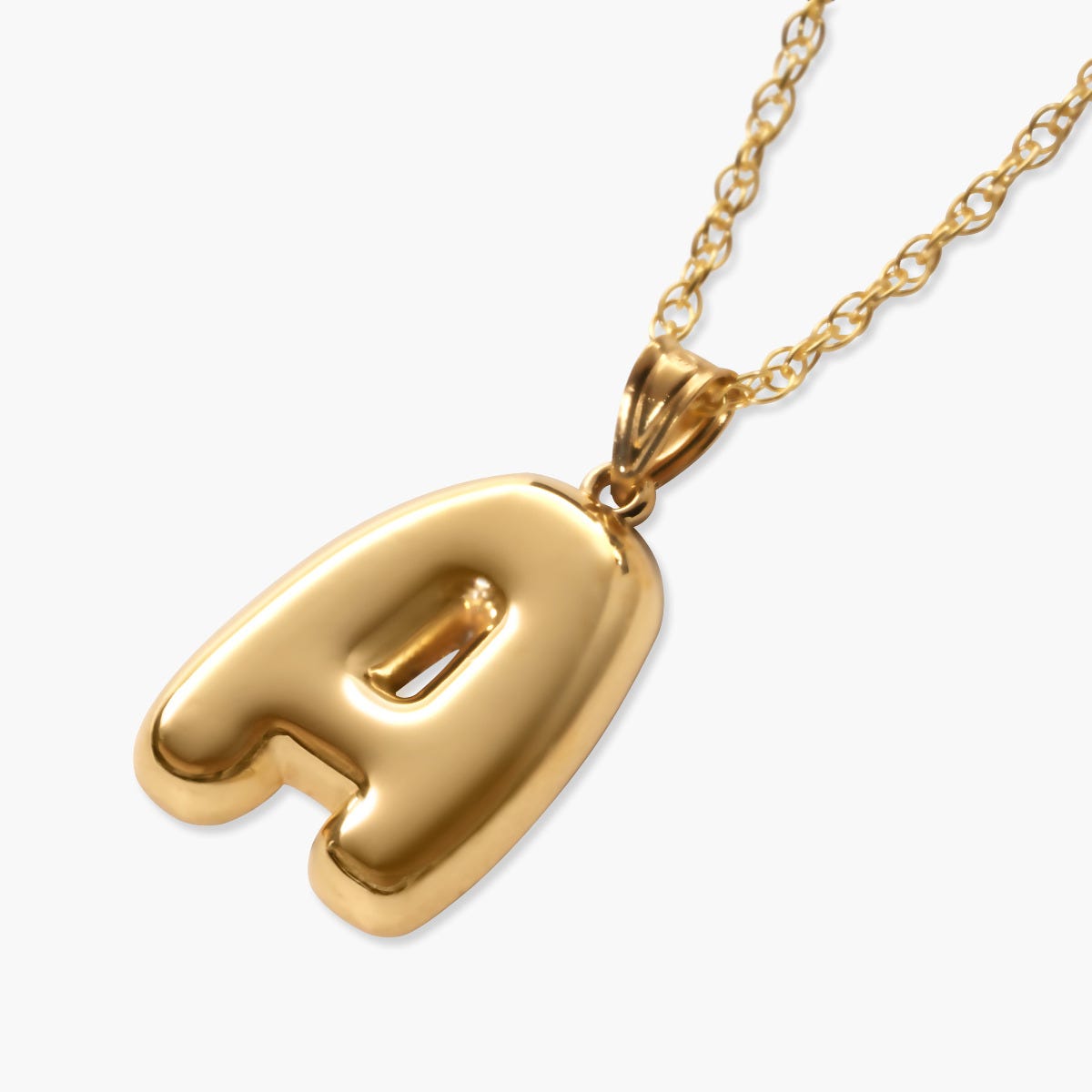 Bubble Initial Pendant