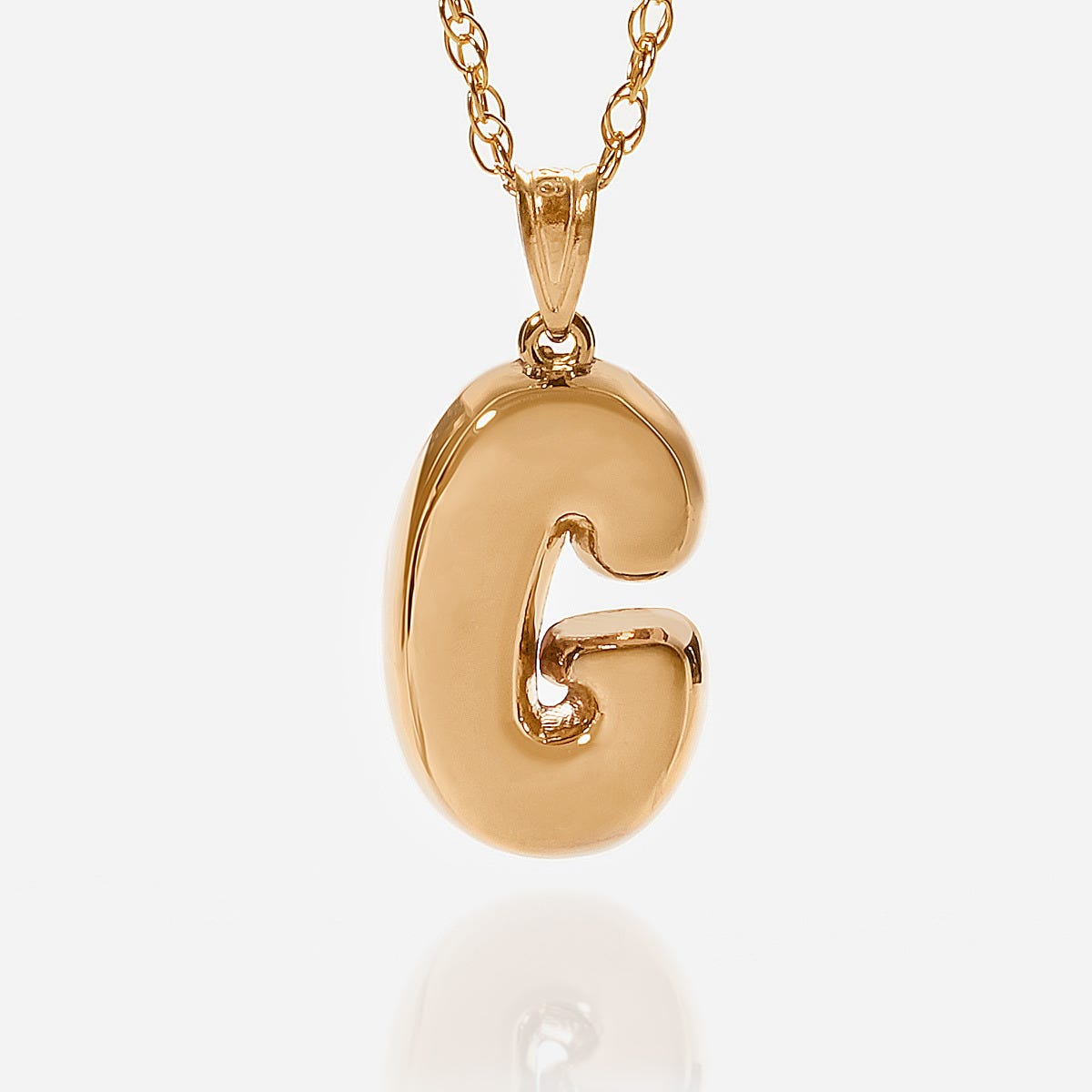 Bubble Initial Pendant