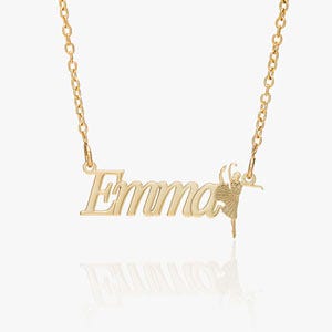 Dancer Name Necklace with Chain Included