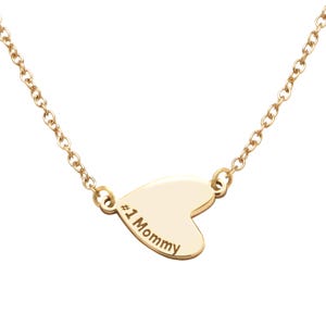 Multiple Heart Charm Necklace With Names