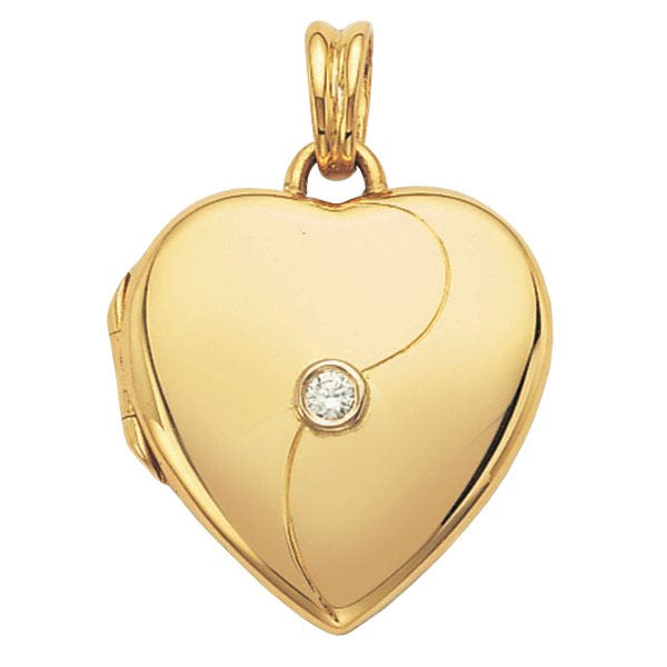 Victor Mayer 18K Gold Diamond Locket