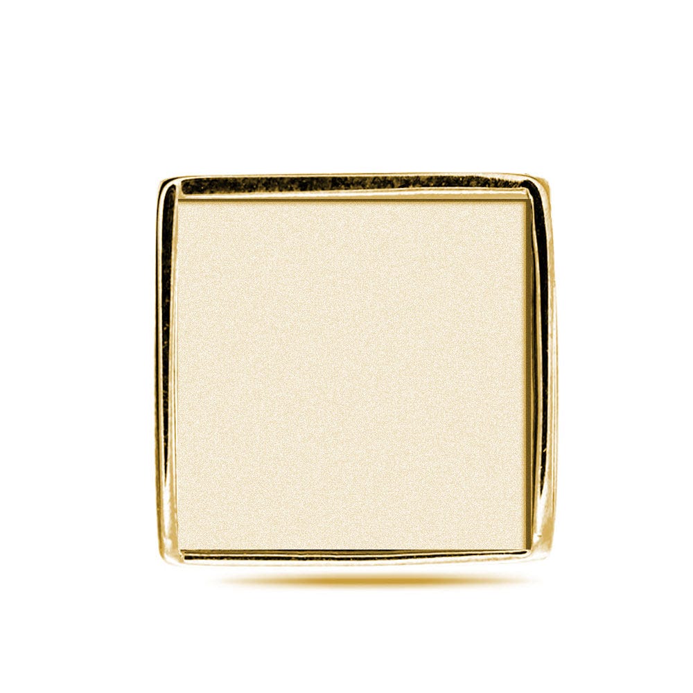 Additional Photo Engraved Square Charm