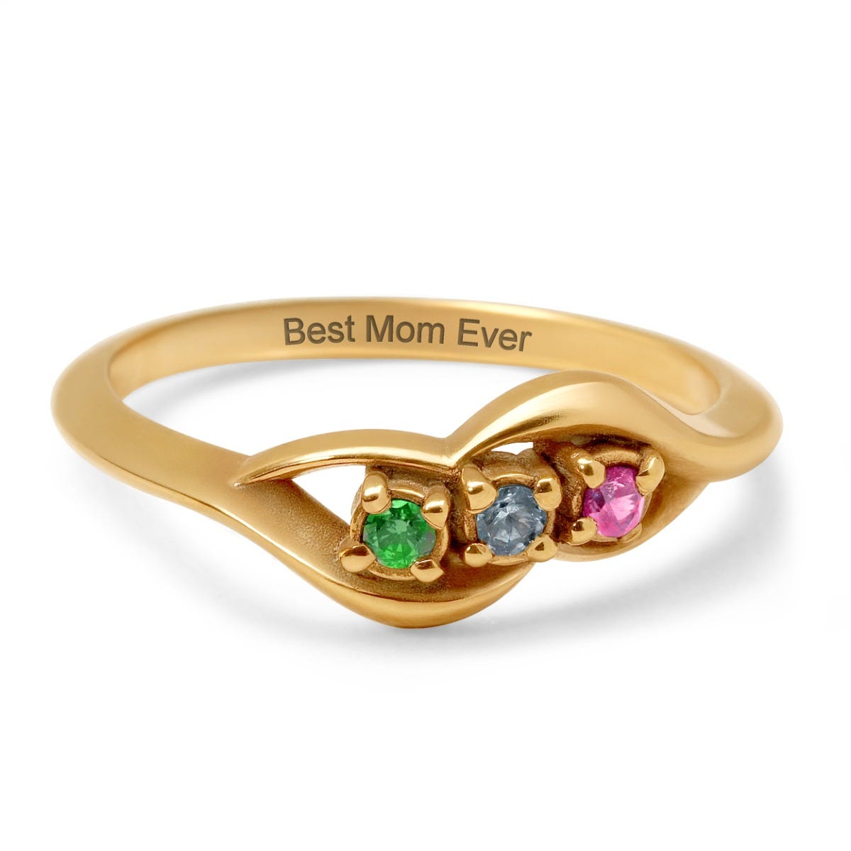 3 Birthstone Ring