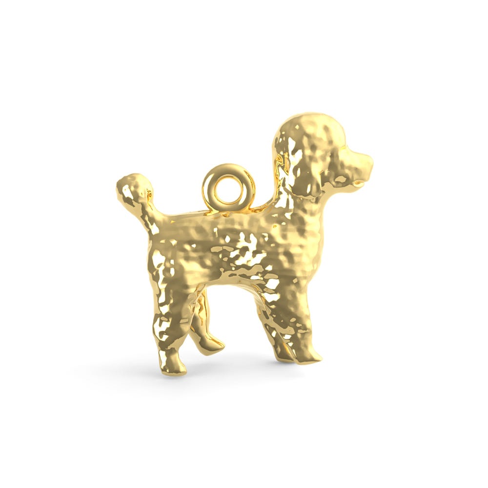 Poodle Dog Charm