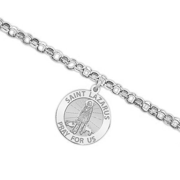 Saint Lazarus Religious Anklet - "EXCLUSIVE"
