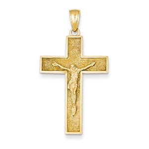 14k Crucifix Pendant