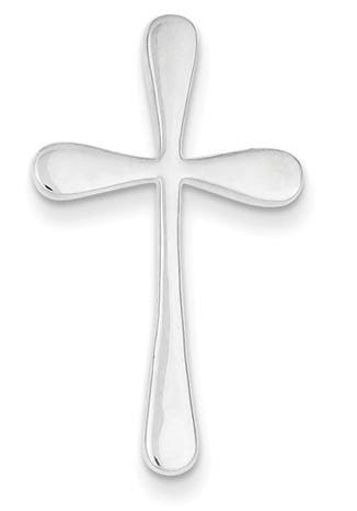 Sterling Silver Cross Pendant Slide