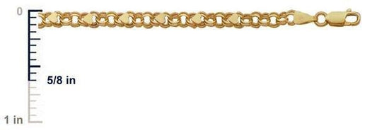 14k Yellow Gold Charm Bracelet