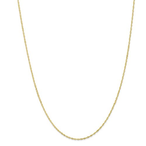 10K Yellow Gold 1.1mm Singapore Chain