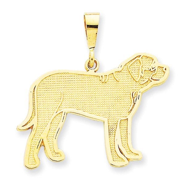 Mastiff Pendant Or Charm