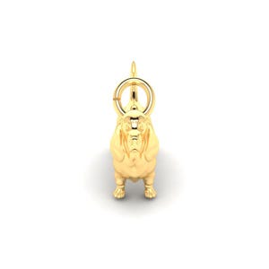 Basset Hound Dog Charm