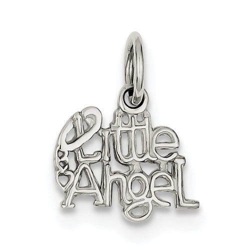 Sterling Silver Polished 'Little Angel' Pendant