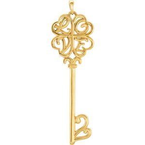 Love is Key Pendant