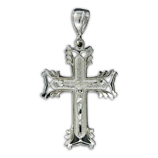 Sterling Silver Crucifix Cross Pendant