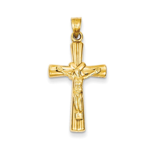 14k Reversible Crucifix / Cross Pendant