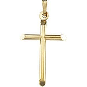 14K Yellow Gold CROSS PENDANT