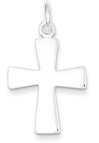 Sterling Silver Latin Cross Charm