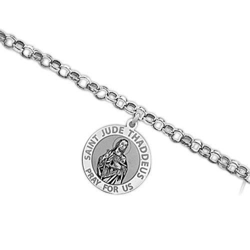 Saint Jude Religious Anklet - "EXCLUSIVE"