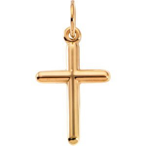 14K Yellow Gold CROSS PENDANT